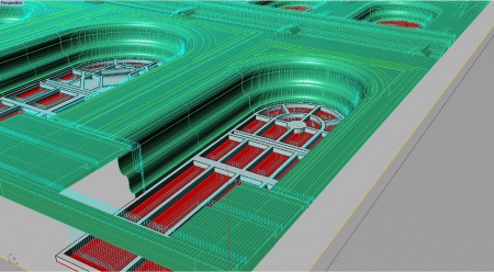 Vigadó homlokzati marópálya